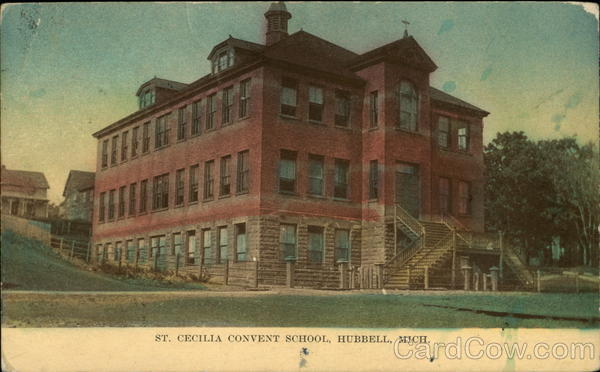St. Cecilia Convent School Hubbell Michigan