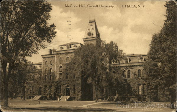 Cornell University - McGraw Hall Ithaca New York