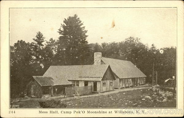 Mess Hall, Camp Pok'O Moonshine Willsboro New York