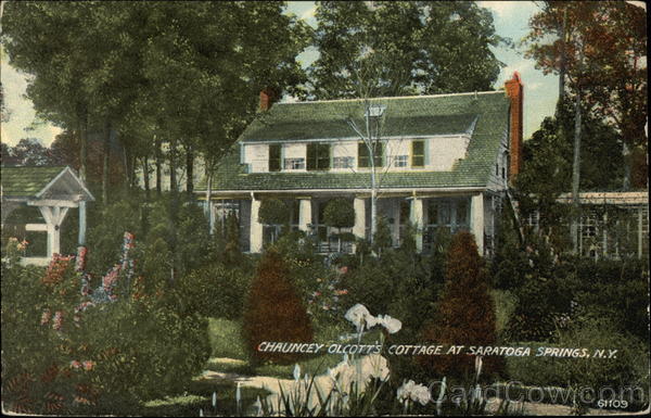Chauncey Olcott's Cottage Saratoga Springs New York