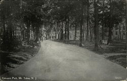 Park Entrance Drive Mount Tabor, NJ Postcard Postcard