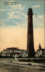 Absecon Light House Postcard