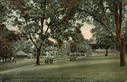 General View of Amusement Grounds, Orange Lake Park Newburg, NY Postcard Postcard