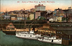 Water Front Seattle, WA Postcard Postcard