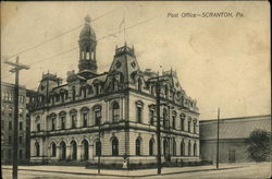 Post Office Scranton, PA Postcard Postcard