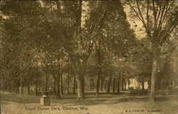 Court House Park Postcard