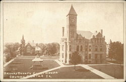 Grundy County Court House Postcard