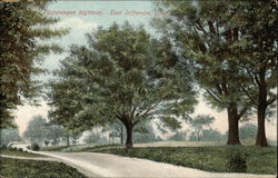 Picturesque Highway, East Jefferson Postcard