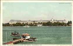 The Royal Poinciana from Lake Worth Palm Beach, FL Postcard Postcard