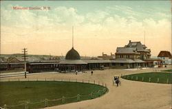 Moncton Station Postcard