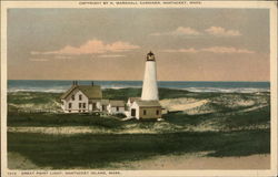 Great Point Light Postcard