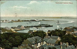 Nantucket Harbor Postcard
