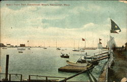Brant Point From Steamboat Wharf Postcard