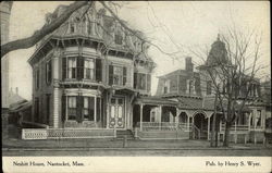 Street View of Nesbit House Postcard