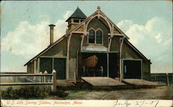 U.S. Life Saving Station Postcard
