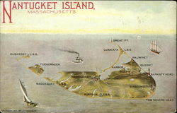 Nantucket Island Postcard