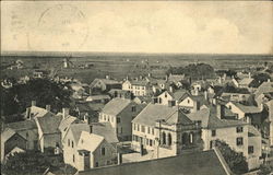 Birds Eye View of Nantucket, Mass., Looking Toward the Old Mill Built 1746 Birds Eye View of Nantucket, Mass., Looking Toward the Old Mill Built 1746