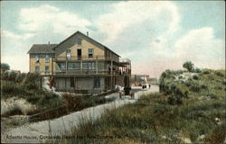 Atlantic House, Coronado Beach Postcard