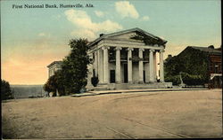 First National Bank Huntsville, AL Postcard Postcard