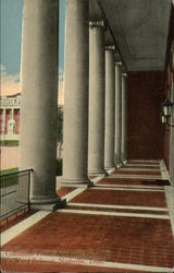 Colonnade Front, Academic Building, Ward Belmont Nashville, TN Postcard Postcard