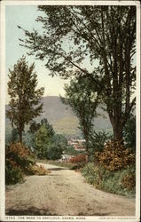 The Road to Greylock Adams, MA Postcard Postcard