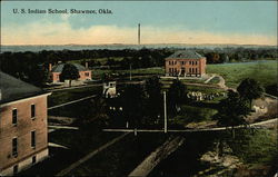 US Indian School Postcard