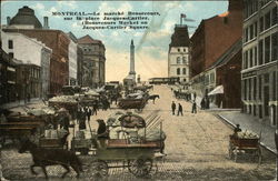 Bonsecours Market on Jacques-Cartier Square Montreal, PQ Canada Quebec Postcard Postcard