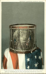 Drum Beaten at the Battle of Lexington by William Dimond Postcard