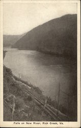 Falls on New River Rich Creek, VA Postcard Postcard