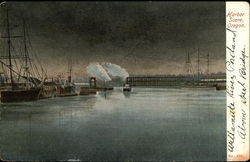 Harbor Scene Postcard