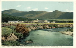 Fabyan House and Presidential Range From the Ammonoosuc Postcard