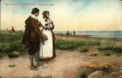 The Return of the Mayflower Postcard