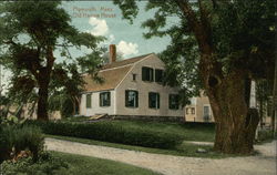 Old Harlow House Plymouth, MA Postcard Postcard