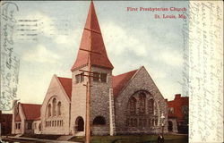 First Presbyterian Church Postcard