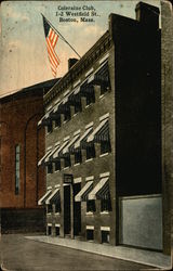 Coleraine Club at 1-2 Westfield Street Boston, MA Postcard Postcard