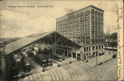 Traction Terminal Building Postcard