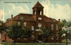 Sanford Grammar School Florida Postcard Postcard