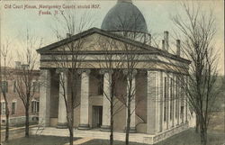 Old Court House, Montgomery County Postcard