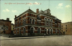 Post Office and Government Building Postcard
