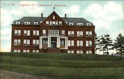 Benedictine Sanatarium and Grounds Kingstown, NY Postcard Postcard