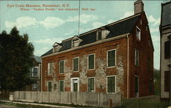 Fort Crailo Mansion Postcard