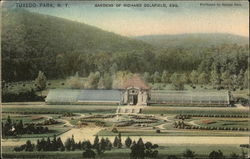 Gardens of Richard Delafield, Esq Tuxedo Park, NY Postcard Postcard