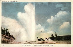 Grand Geyser, Yellowstone National Park Grand Geyser, Yellowstone National Park