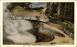 Crater of Mud Volcano Yellowstone National Park, WY Postcard Postcard