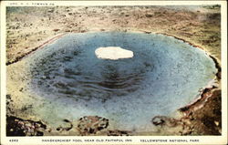 Handkerchief Pool Near Old Faithful Inn, Yellowstone National Park Postcard Postcard