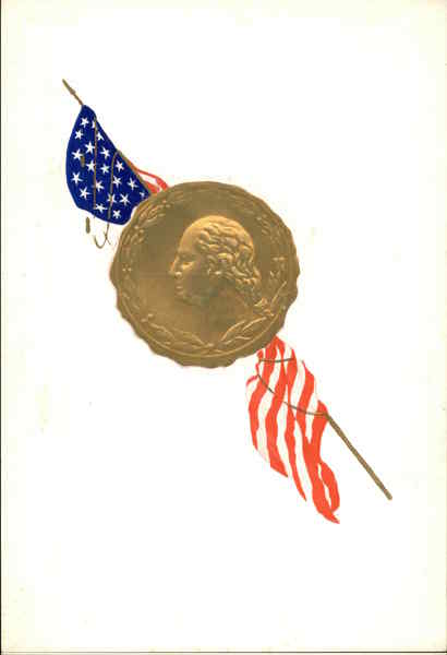 George Washington and American Flag Presidents