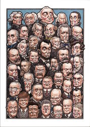 Postcards by Rick Geary, The Presidents of the USA