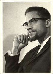 Malcolm X (Malcolm Little Al Hajj Malik Shabazz) 1925-65, Black Muslim Leader