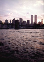 Lower Manhattan from the East River New York World Trade Center