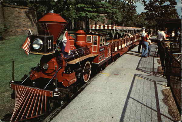 St. Louis Zoo - Zooline Railroad, Forest Park Missouri